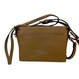 Vince Camuto Tan Leather Crossbody with removable strap